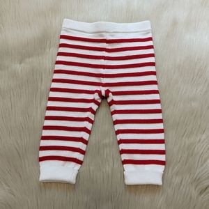 Janie and Jack Red and White Striped Kids Bottoms